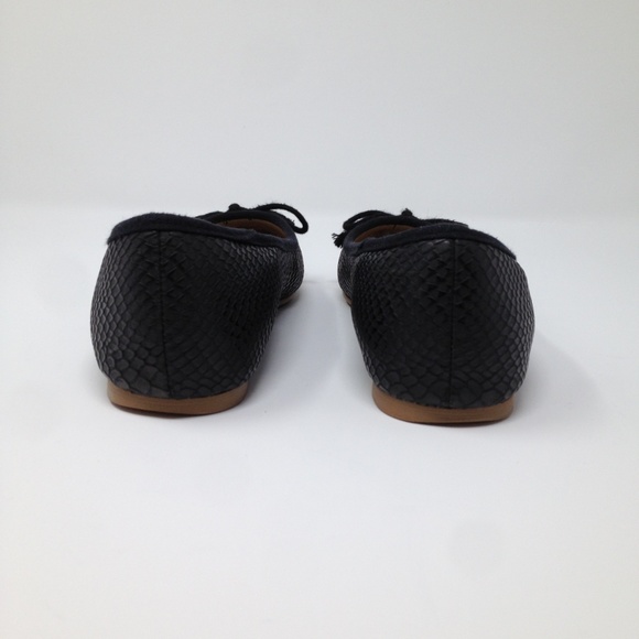 Nicole Millar Black Women Slip-On Flats 6M Shoes - Picture 3 of 8